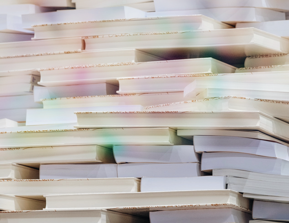 Ein Stapel Bücher